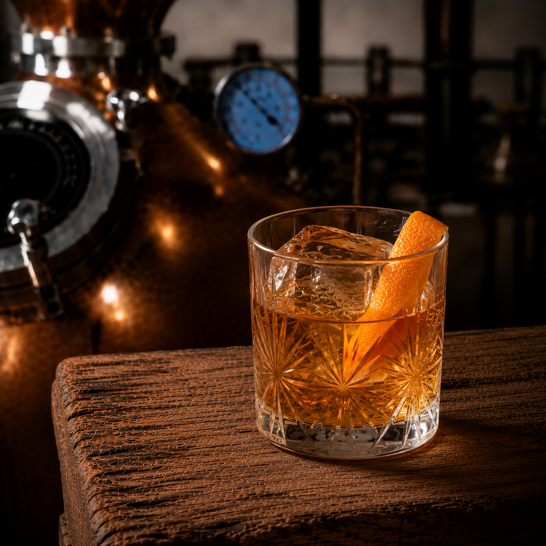 Corn Whisky Old Fashioned - Corn Whisky