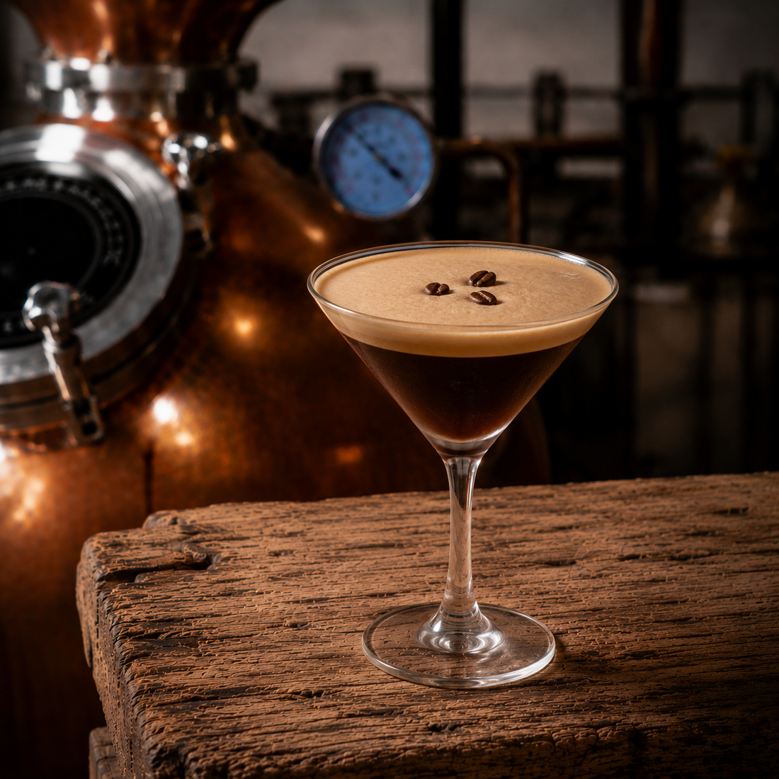 Maple Espresso Martini - Maple Moonshine