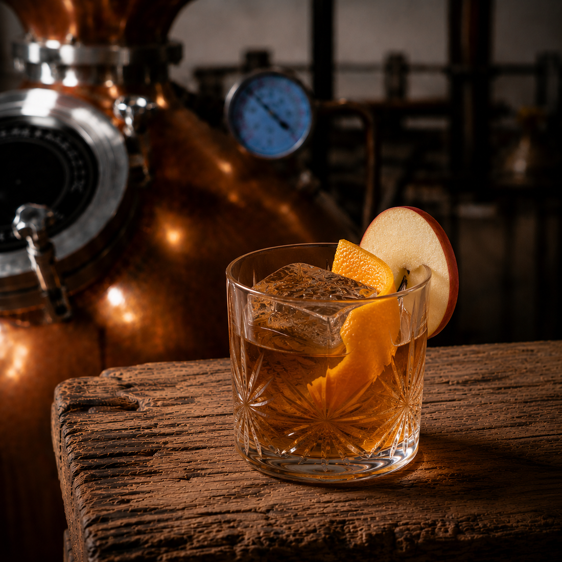 Apple Pie Old Fashioned - Apple Pie Moonshine