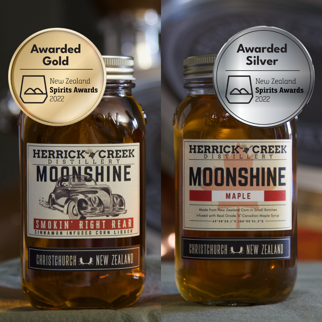 2022 NZ Spirits Awards - Trophy, Gold, & Silver