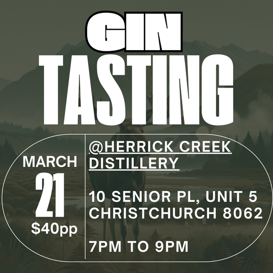 Herrick Creek Gin Exploration Tasting