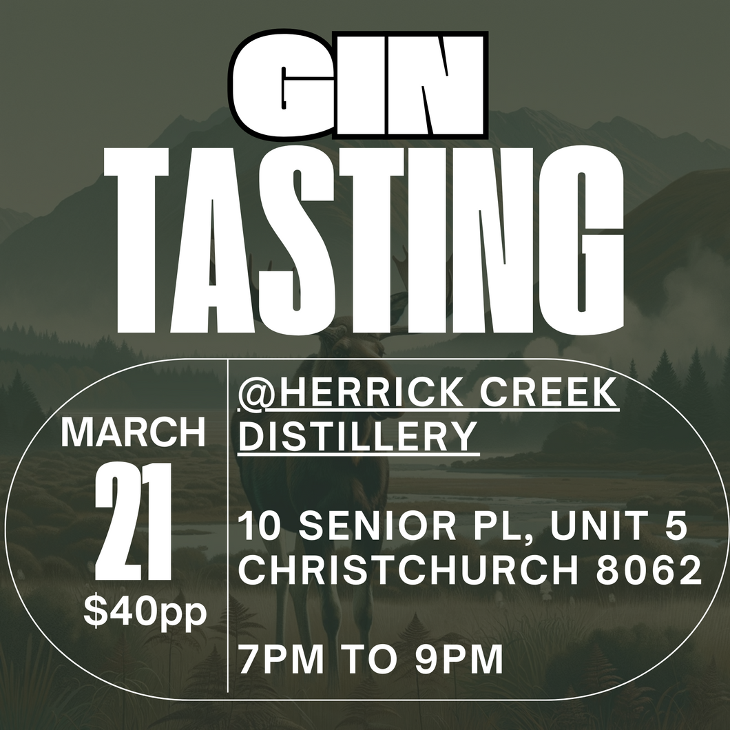 Herrick Creek Gin Exploration Tasting