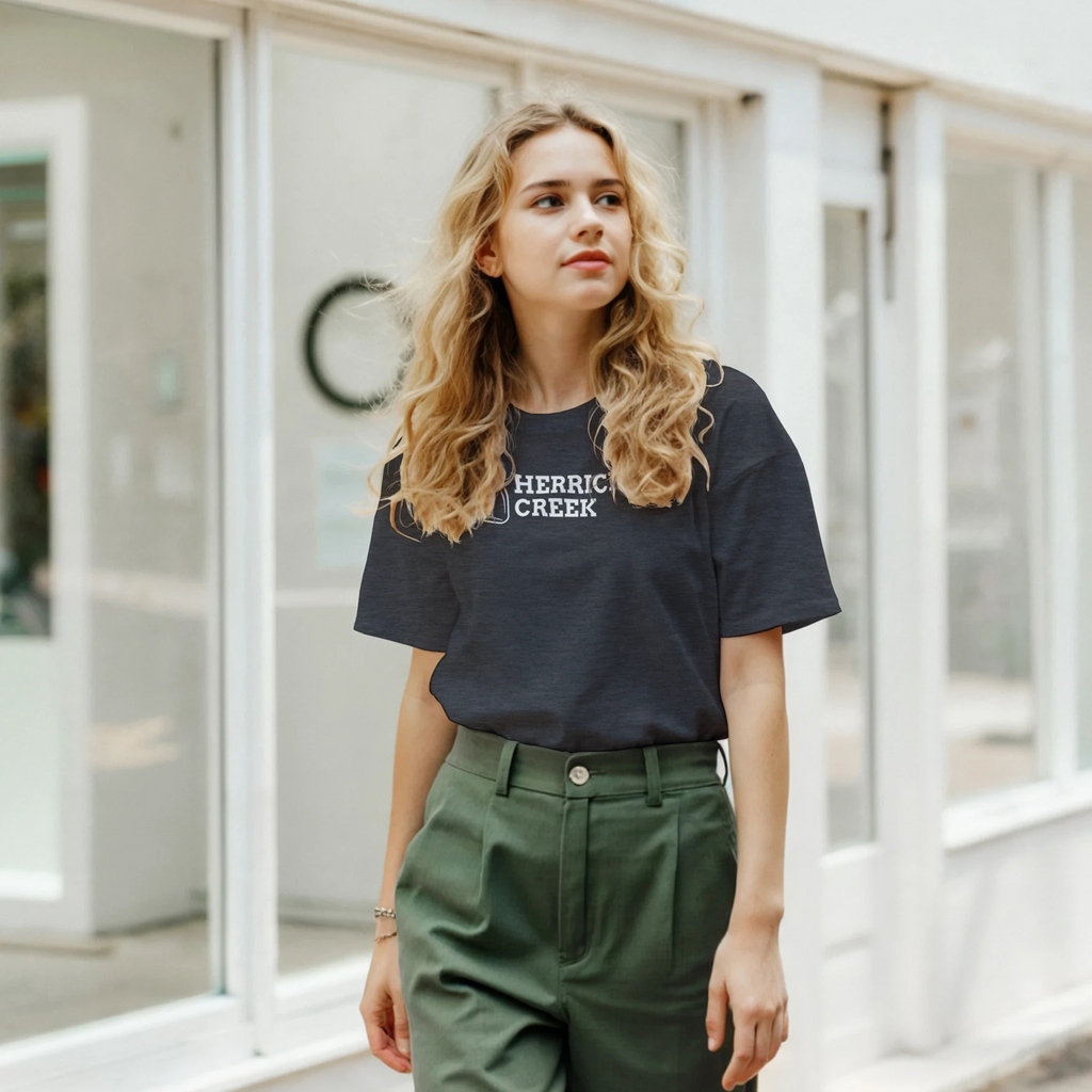 Classic Unisex Crewneck T-shirt | Herrick Creek Jar - Dark by Gelato