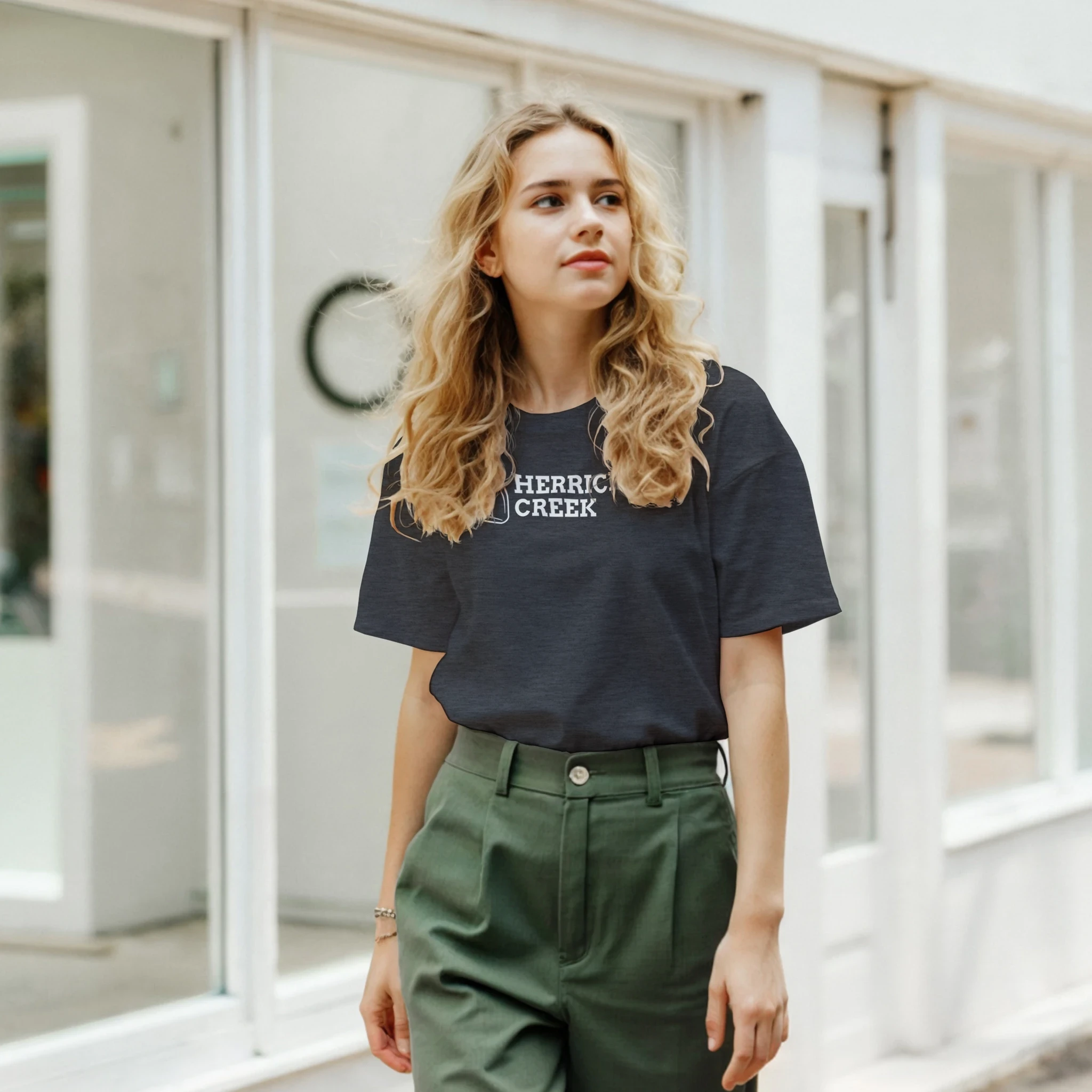 Classic Unisex Crewneck T-shirt | Herrick Creek Jar - Dark by Gelato