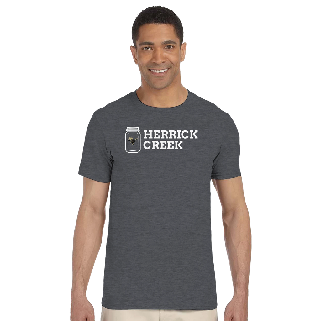Classic Unisex Crewneck T-shirt | Herrick Creek Jar - Dark by Gelato
