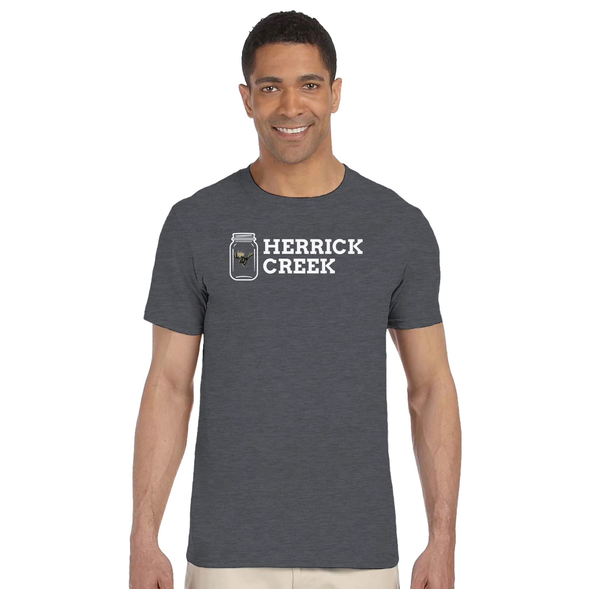 Classic Unisex Crewneck T-shirt | Herrick Creek Jar - Dark by Gelato