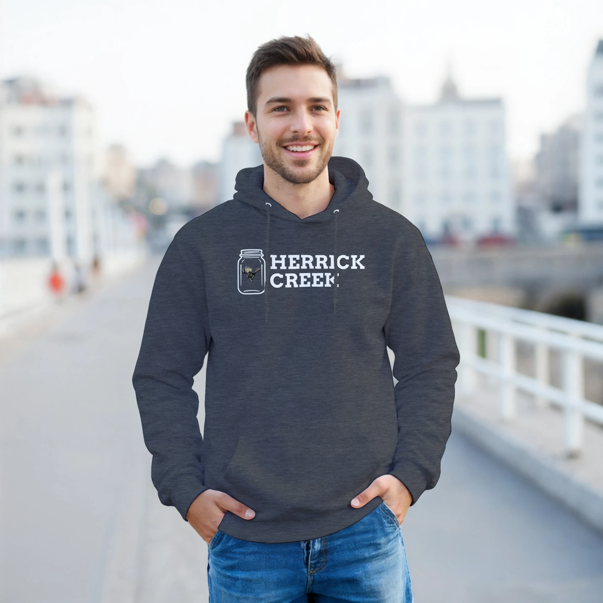 Classic Unisex Pullover Hoodie | Herrick Creek Jar by Gelato