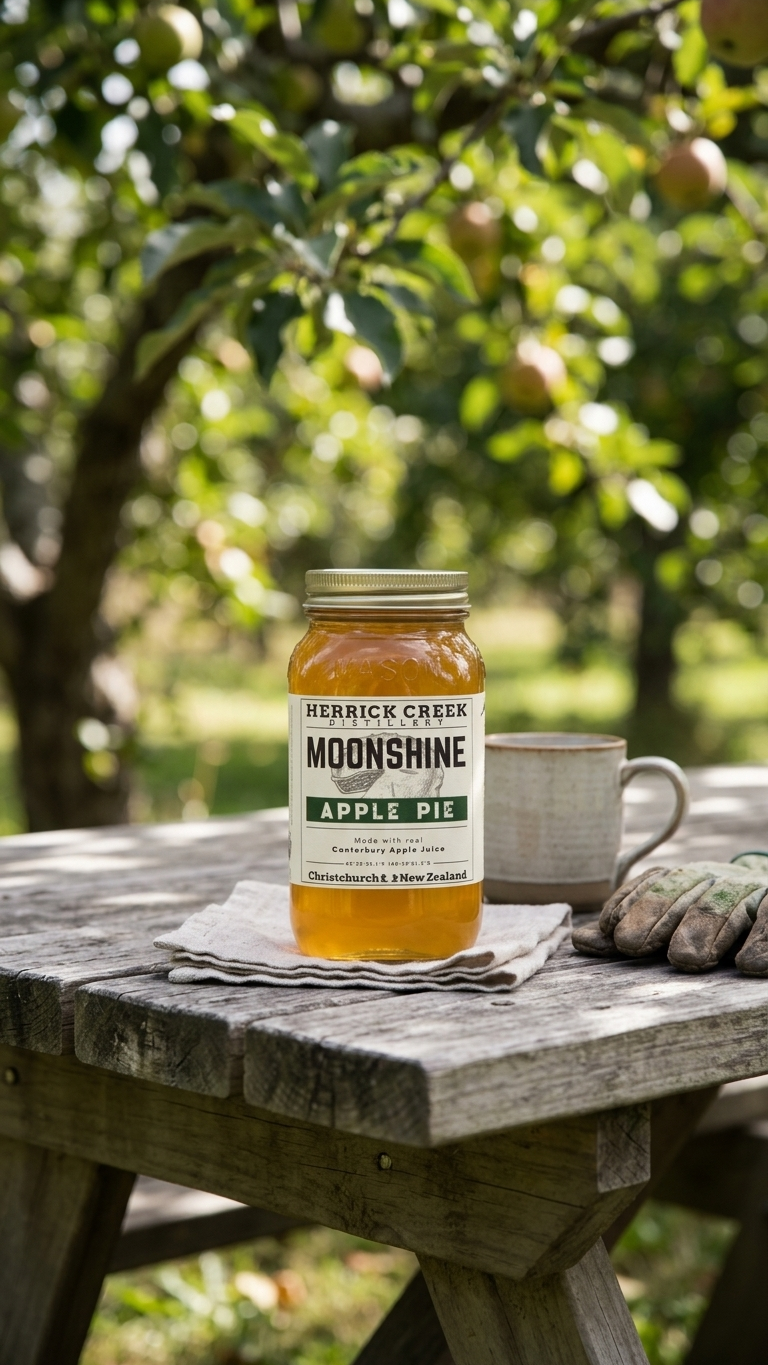 Apple Pie Moonshine by Herrick Creek Distillery