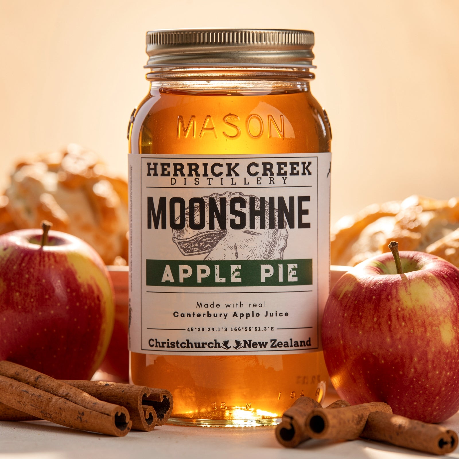 Apple Pie Moonshine by Herrick Creek Distillery