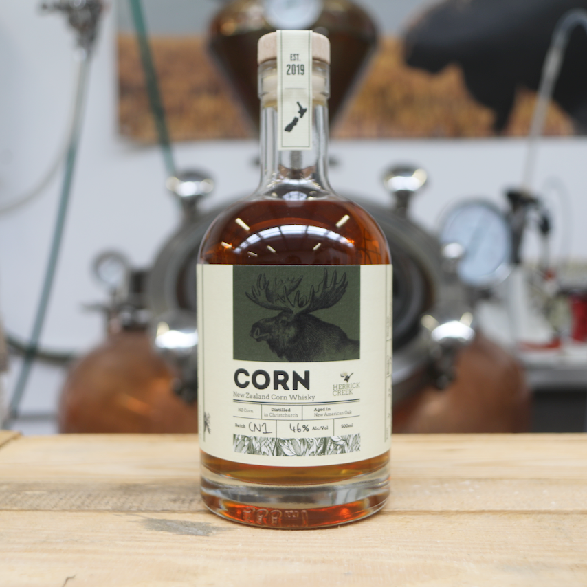 Corn - New Zealand Corn Whisky by Herrick Creek Distillery