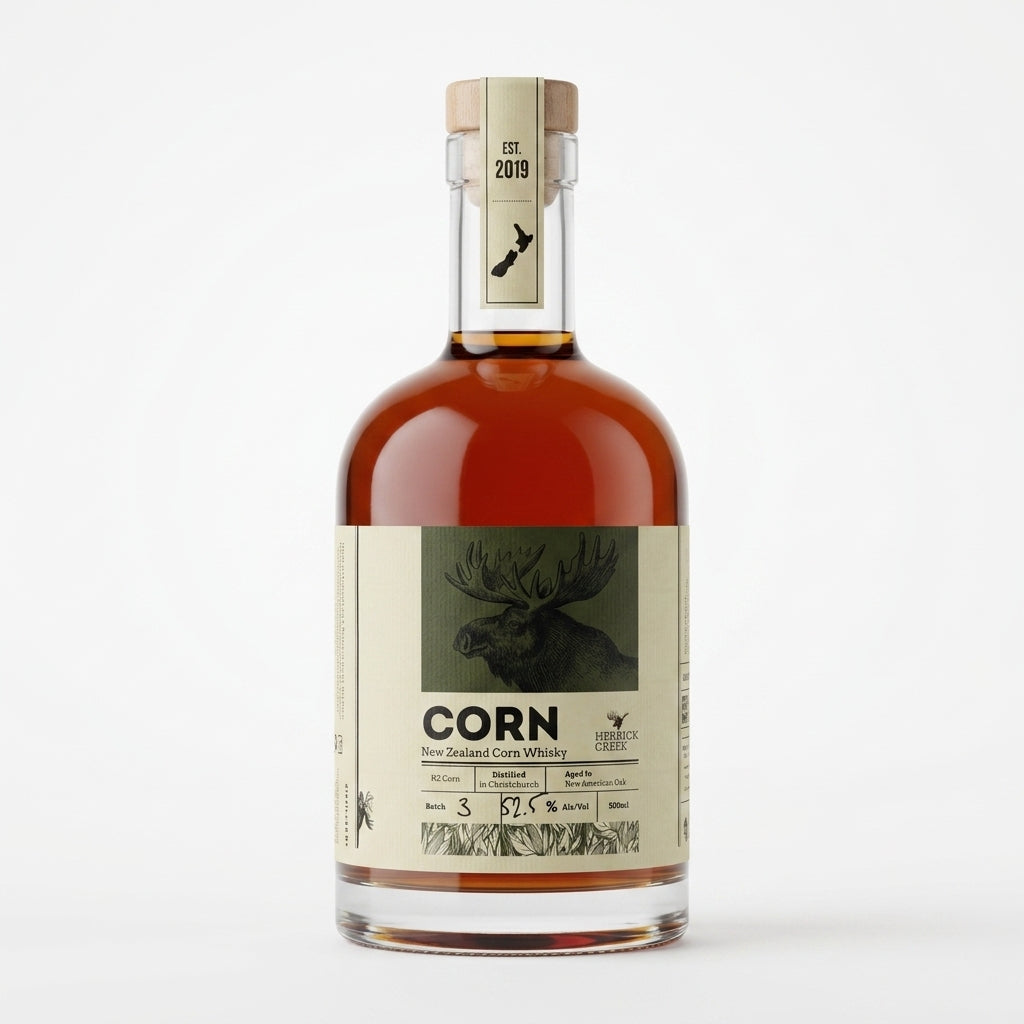 Corn - New Zealand Corn Whisky by Herrick Creek Distillery