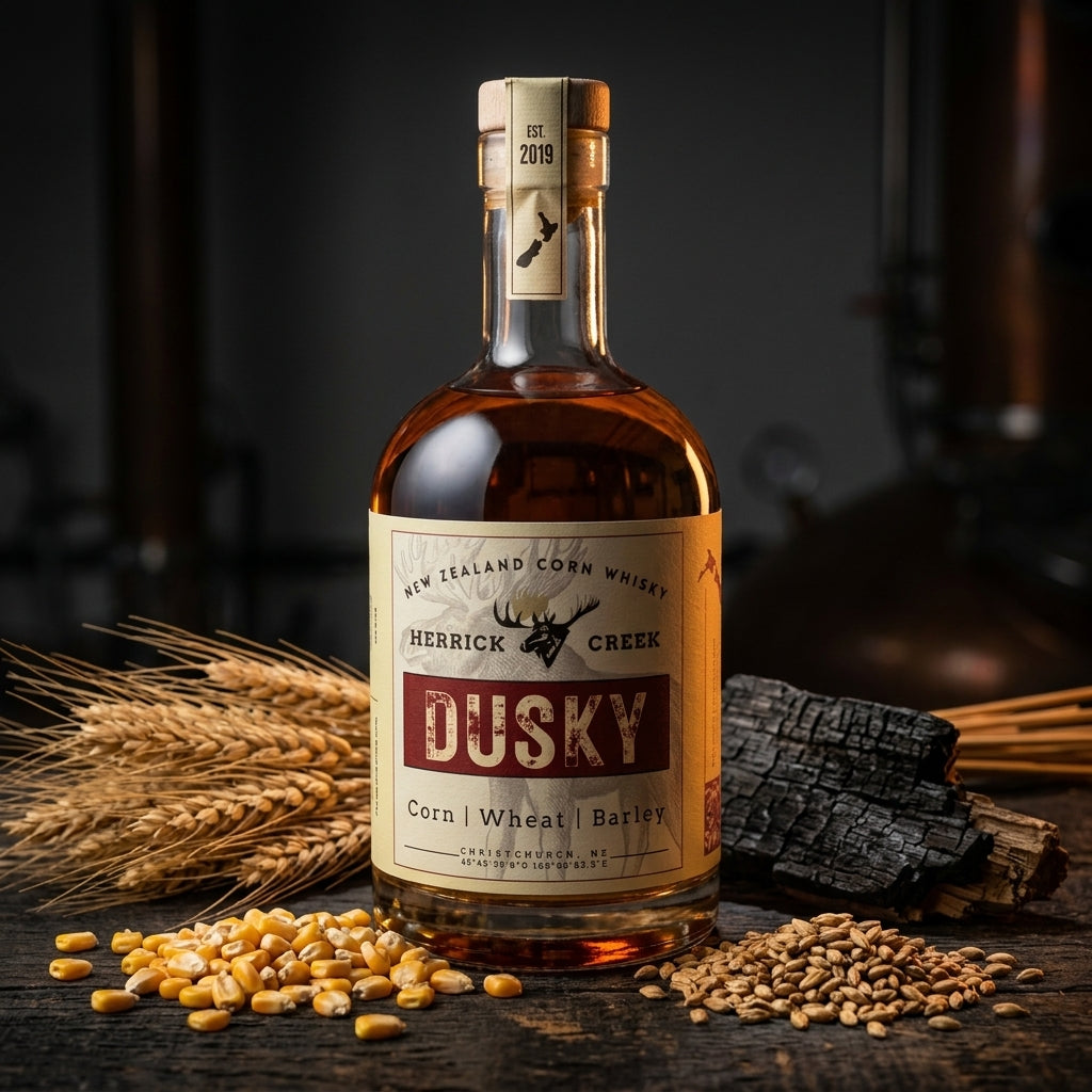 Dusky Single Malt Corn Whisky - DS4 by Herrick Creek Distillery