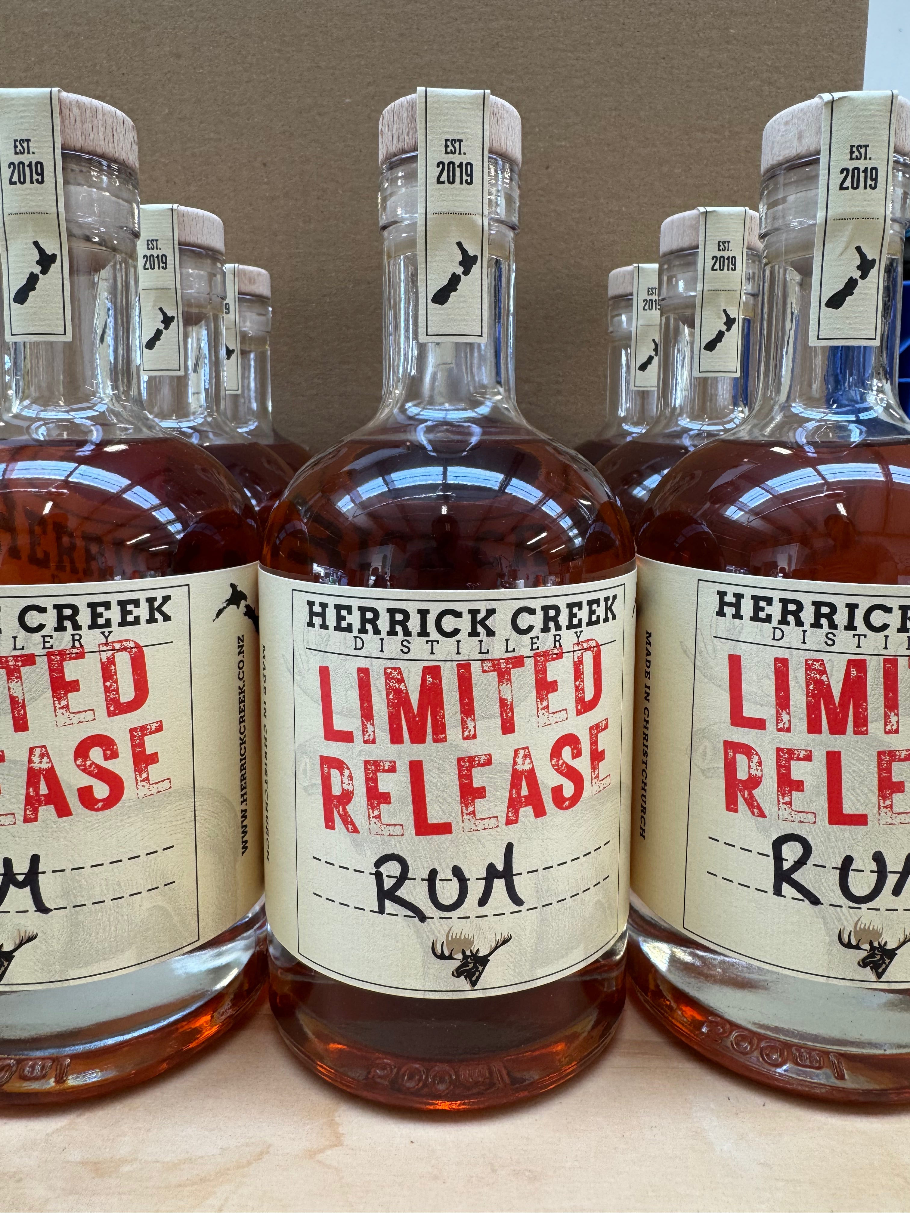 Limited Release Rum by Herrick Creek Distillery