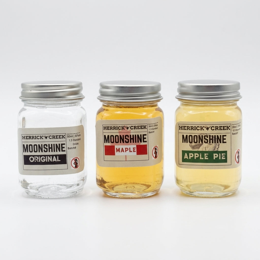 Moonshine Minis 30ml by Herrick Creek Distillery