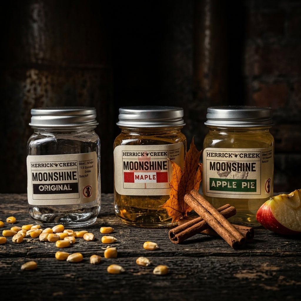 Moonshine Minis 30ml by Herrick Creek Distillery