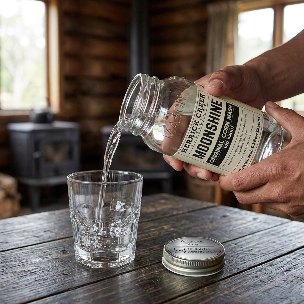 Original Corn Moonshine by Herrick Creek Distillery