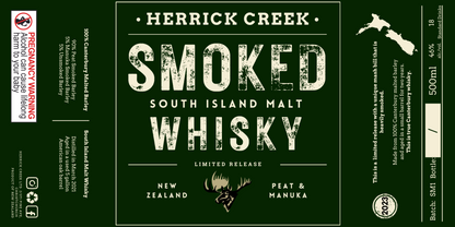 Smoked South Island Malt Whisky - Limited Release